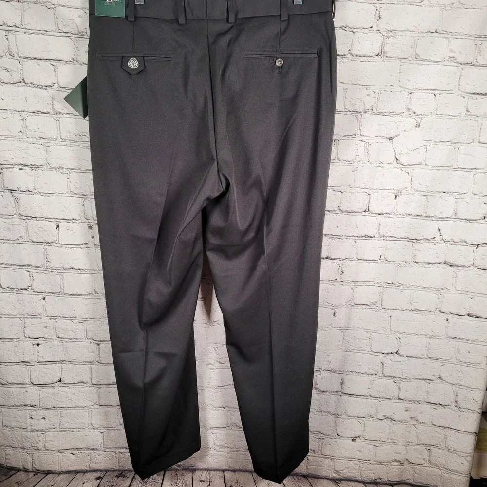 Brooks Brothers ProSport Golf Pants Mens 38x30 Black NEW Performance Trousers